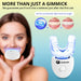 Oral Hygiene Kit Teeth Whitening LED Light Peroxide Gel Dental Bleaching Tool