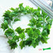 Green Silk Artificial Hanging Ivy Leaf Garland Plants Home Decor