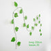Green Silk Artificial Hanging Ivy Leaf Garland Plants Home Decor