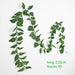 Green Silk Artificial Hanging Ivy Leaf Garland Plants Home Decor