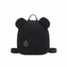 Portable Travel Bag Casual Fleece Women's Cute Bear Shaped Shoulder Backpack