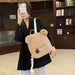 Portable Travel Bag Casual Fleece Women's Cute Bear Shaped Shoulder Backpack