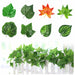 Green Silk Artificial Hanging Ivy Leaf Garland Plants Home Decor