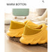 All Season Slippers Warm Men Women Shoes Waterproof Couples Non-Slip Plush Shoes