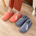 All Season Slippers Warm Men Women Shoes Waterproof Couples Non-Slip Plush Shoes