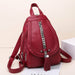 Women Backpack Soft PU Leather Multifunctional Shoulder Bag Designer Travel Backpack