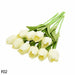 10Pcs High-Quality Artificial Flowers Calla Lily Bouquet Wedding Home Decoration