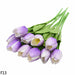 10Pcs High-Quality Real Touch Artificial Calla Lily Flower Bouquet Home Wedding Decoration