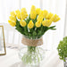 10Pcs High-Quality Artificial Flowers Calla Lily Bouquet Wedding Home Decoration