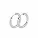 Geometric Hoop Earrings Stainless Steel Gold Color Circle Punk Earrings Women Fashion Jewelry