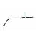 120pcs/set Resistance Space Beans Not To Hurt The Line Vertical Beans Carp Fishing Tackle