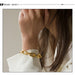 Vintage Gold Pearl Bracelet Korean Design Punk Bracelets Women Fashion Jewelry
