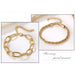 Vintage Gold Pearl Bracelet Korean Design Punk Bracelets Women Fashion Jewelry