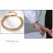 Vintage Gold Pearl Bracelet Korean Design Punk Bracelets Women Fashion Jewelry