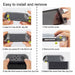 5 in 1 Gaming Console Storage Bag Nintendo Switch +Hard Shell + Tempered Glass Film + 2 Grip Caps
