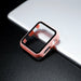 Glass Cover For Apple Watch 44mm 40mm 42mm 38mm iWatch Protective Case