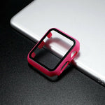 Glass Cover For Apple Watch 44mm 40mm 42mm 38mm iWatch Protective Case