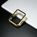 Glass Cover For Apple Watch 44mm 40mm 42mm 38mm iWatch Protective Case