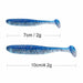 Fishing Soft Lure Worm With Box Silicone Bait Streamer Sea Fishing Lure Set