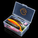 Fishing Soft Lure Worm With Box Silicone Bait Streamer Sea Fishing Lure Set