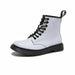 Soft Split Leather Women Ankle Boots Motorcycle Female Punk Motorcycle Shoes