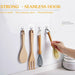20/10 Pcs Hooks Transparent Strong Self Adhesive Suction Wall Hanger Hooks