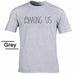 Among Us Men T Shirt Round Neck Simplicity Casual Cotton Top Tees Graphic T Shirts