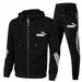 Men's Jacket Autumn Zipper Hooded Sweatshirts Pants Tracksuit Sportswear