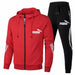 Men's Jacket Autumn Zipper Hooded Sweatshirts Pants Tracksuit Sportswear