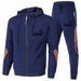 Men's Jacket Autumn Zipper Hooded Sweatshirts Pants Tracksuit Sportswear