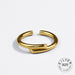 Sterling Silver Rings Men Women Vintage Gold Silver Rings Fashion Jewelry