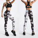 Fashion Spandex Printed Leggings Women Stretch Fitness Yoga Pants