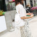 High Quality Women Backpack New Fashion Designer Girls Leather Travel Bags