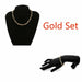 Hip Hop Cuban Big Chunky Chain Necklace Pendant Bracelet Men Women Jewelry Set