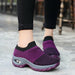 Women Running Sneakers Fashion Breathable Mesh Casual Slip-On Shoes