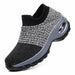 Women Running Sneakers Fashion Breathable Mesh Casual Slip-On Shoes