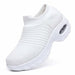 Women Running Sneakers Fashion Breathable Mesh Casual Slip-On Shoes