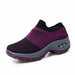 Women Running Sneakers Fashion Breathable Mesh Casual Slip-On Shoes