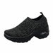 Women Running Sneakers Fashion Breathable Mesh Casual Slip-On Shoes