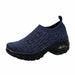 Women Running Sneakers Fashion Breathable Mesh Casual Slip-On Shoes