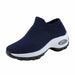 Women Running Sneakers Fashion Breathable Mesh Casual Slip-On Shoes