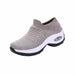 Women Running Sneakers Fashion Breathable Mesh Casual Slip-On Shoes