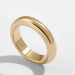 Minimalist Chunky Rings Trendy Geometric Round Circle Rings Women Wedding Jewelry
