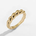 Minimalist Chunky Rings Trendy Geometric Round Circle Rings Women Wedding Jewelry