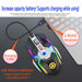Rechargeable Wireless Silent Gaming Mouse 1600 DPI Ergonomic RGB LED Backlit 2.4G USB Receiver Mouse