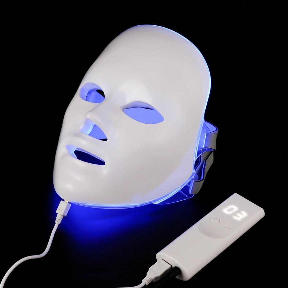 LED Facial Mask Photon Therapy Wrinkle Removal Skin Rejuvenation Tools ...