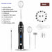 LCD Display Electric Handheld Blender USB Rechargeable 3-Speed Mixer For Coffee Egg Milk Latte Cappuccino