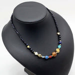 Handmade Universe Galaxy Solar System Stones Beads Necklace Bracelet