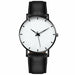 Men's Fashion Ultra Thin Watches Men Business Stainless Steel Mesh Belt Watch