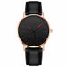 Men's Fashion Ultra Thin Watches Men Business Stainless Steel Mesh Belt Watch